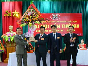 Đảng bộ Trường CĐ Công nghiệp và Xây dựng tổ chức thành công Đại hội Đảng bộ lần thứ XIV 