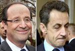 Bầu cử tổng thống Pháp: Ông Sarkozy bị đánh bại ở vòng 1 