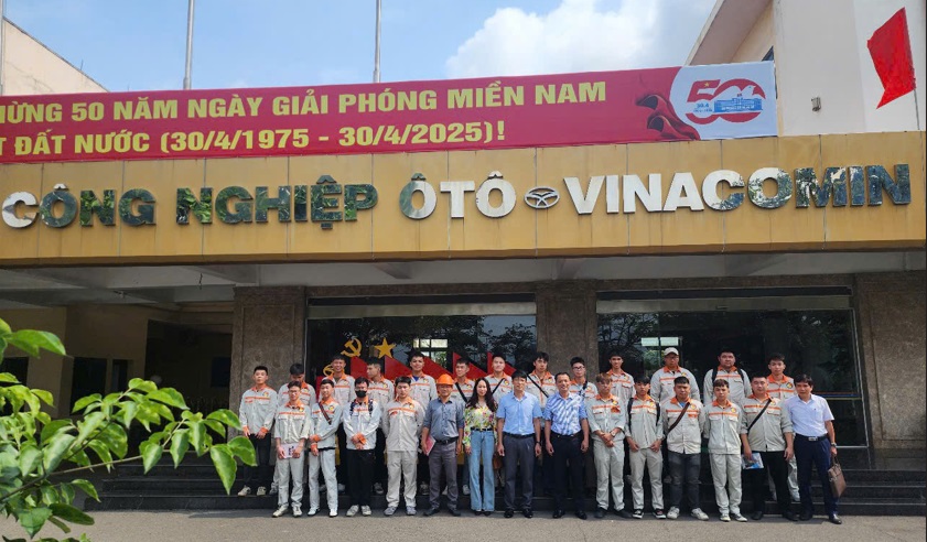 Đưa sinh viên ngành Công nghệ ô tô đi thực tập tại doanh nghiệp – Gắn đào tạo với thực tiễn 