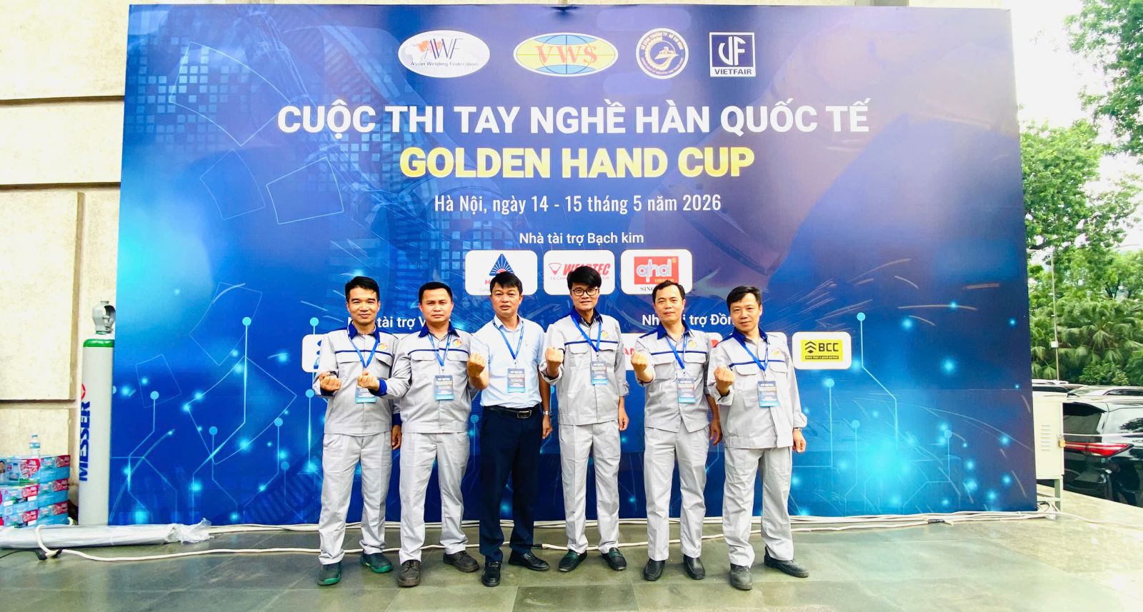 TRƯỜNG CAO ĐẲNG CÔNG NGHIỆP VÀ XÂY DỰNG THAM GIA CUỘC THI TAY NGHỀ HÀN QUỐC TẾ – GOLDEN HAND CUP 2026 