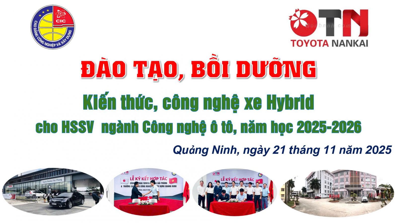 ĐÀO TẠO, BỒI DƯỠNG KIẾN THỨC, CÔNG NGHỆ XE HYBRID CHO NHÀ GIÁO VÀ HSSV NGÀNH Ô TÔ 
