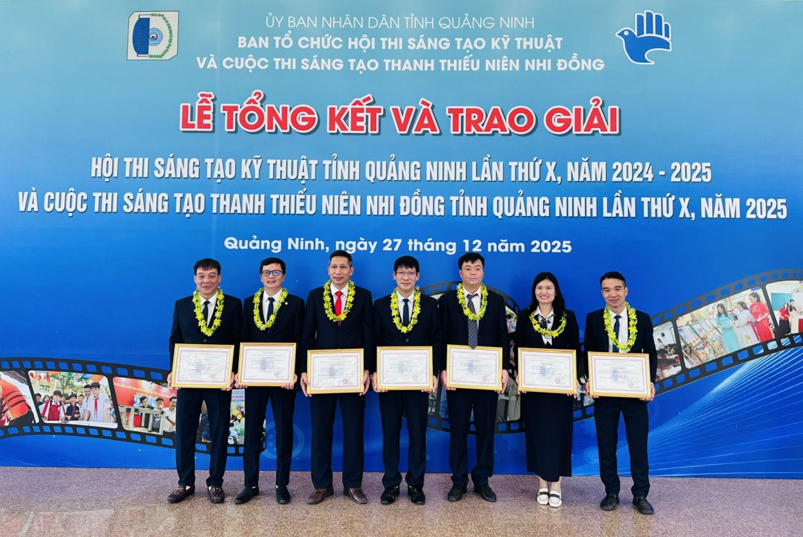 TRƯỜNG CAO ĐẲNG CÔNG NGHIỆP VÀ XÂY DỰNG ĐẠT 03 GIẢI TẠI HỘI THI SÁNG TẠO KỸ THUẬT TỈNH QUẢNG NINH LẦN THỨ X, NĂM 2024–2025 