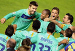 Niềm vui vô bờ bến của cầu thủ Barca trong ngày đăng quang
 