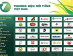 Top 10 thương hiệu nổi tiếng Việt Nam năm 2010 