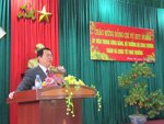 Bộ trưởng Bộ Công thương đến thăm và chúc Tết trường Cao đẳng Công nghiệp và xây dựng 